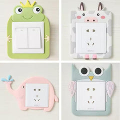 Cute Cartoon Power Socket Stickers