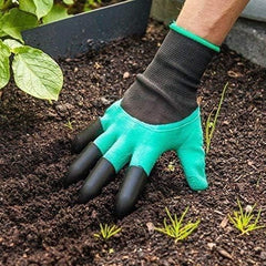 Gardening Gloves with Built-in Claws | Dig & Plant Easily